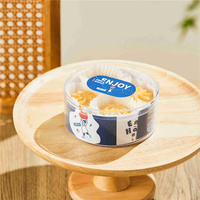 Boîte à biscuits transparente personnalisée professionnelle, forme carrée, multi-formes, boîte à biscuits individuelle, boîte à bonbons transparente