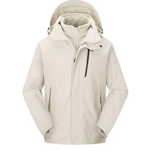 Combinaison de <span class=keywords><strong>ski</strong></span> pour hommes Vêtements de <span class=keywords><strong>ski</strong></span> pour femmes Veste imperméable coupe-vent amovible trois en un avec coutures pressurisées Haut de <span class=keywords><strong>manteau</strong></span> de randonnée - Product Image 4