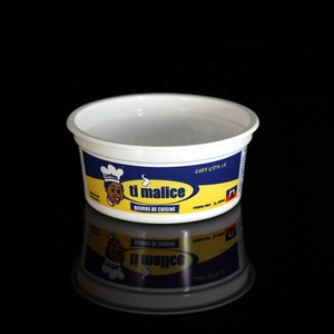 12oz PP nhựa dùng một lần sữa chua đông lạnh cốc kem bát với nắp - Product Image 4