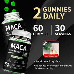TikTok Viral Product Support Tägliche Energie und geistige Schärfe mit Vitamin D und Natrium-<span class=keywords><strong>Maca</strong></span>-Wurzelextrakt-Gummis - Product Image 5