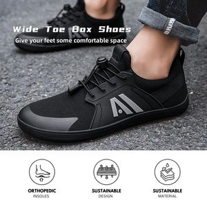 Yoris hommes femmes <span class=keywords><strong>pieds</strong></span> nus Sneaker pied plat zéro goutte maille caoutchouc large orteil boîte <span class=keywords><strong>pieds</strong></span> nus chaussures - Product Image 2