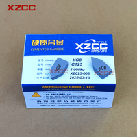 Chine Vente de carbure cémenté de tungstène YG6 YG8 pointes brasées P20 C109 YT14 C125 Inserts de soudage