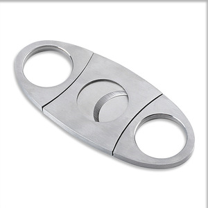 Cortador de Cigarros de Doble Cuchilla de Acero Inoxidable, Forma de Barra, Accesorio Portátil para Cigarros, para Mercados Europeos y Americanos - Product Image 3