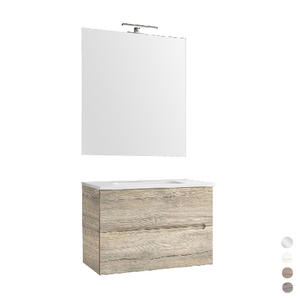 Mueble de Baño Suspendido Talia Line de 70 cm con Nudos de Roble - Product Image 1