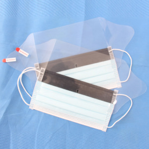 Masker Wajah bedah sekali pakai <span class=keywords><strong>Guangzhou</strong></span> dengan Visor-ikat antisilau grosir untuk klinik - Product Image 4