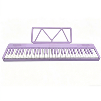 Wholesale Factory 61 Keys Folding Piano, 3 Colors Optional Portable Foldable Electronic Keyboard Musical Instrument