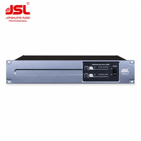 Amplificateur de puissance classe D 2x1200W 2x1800W 1x3600W 2U Pro Audio avec amortissement 1000 SNR 109dB pour système de sonorisation PA en direct