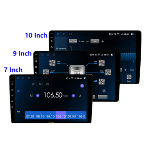 Rotiss-Radio con GPS para coche, radio estéreo con <span class=keywords><strong>Android</strong></span>, 9 "/10", 4 núcleos, vídeo, navegación, DSP, audio, CarPlay automático, <span class=keywords><strong>Bluetooth</strong></span>, pantalla táctil para coche - Product Image 1
