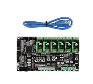 Makerbase МКС Rumba32 180 МГц 32-разрядный контрольная панель 6 мотор драйвер порты Ethernet конвертер Поддержка марлина 2,0 с TMC2209 / TMC2208