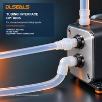 Connecteurs de tubes en silicone moulés sur mesure : coudes droits et réducteurs pour assemblages de contrôle de fluides et d'air des dispositifs médicaux