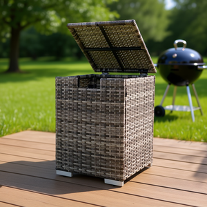 <b>Rattan</b> Gas Propane Tank <b>Cover</b> 20 Lbs Durable Outdoor Protection - Product Image 2