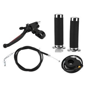 Kit de manillar de <span class=keywords><strong>embrague</strong></span> y acelerador, repuesto ergonómico impermeable para bicicleta motorizada con motor de 49cc, 60cc, 66cc, 80cc - Product Image 1