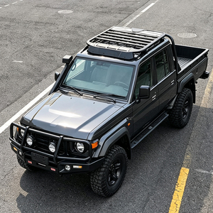 Aluminum Car Roof Luggage Rack <b>Baskets</b> Side Tent Roof Box Front Spoiler Loading Series <b>for</b> / LC79 - Product Image 6