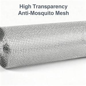 Malla Mosquitera Galvanizada de Alta Calidad en Rollo <span class=keywords><strong>para</strong></span> Ventanas, Anti-Insectos - Product Image 1