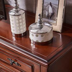 American Style Solid Wood <b>TV</b> Cabinet With Storage Living Room Furniture Retro Design <b>TV</b> <b>Stand</b> - Product Image 3