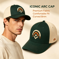 Casquette de baseball structurée bicolore avec broderie 3D en arc pour hommes et femmes, style urbain quotidien, utilisation légère en extérieur