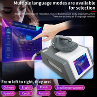 Appareil de fitness et de beauté compact Emsone NEO à un seul manette, système multilingue, équipement de tonification musculaire pour salon