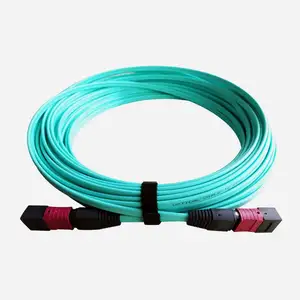 High Density MPO Patch cord Multimode OM3/OM4 12/24/48/72 core Trunk cable MPO/MTP Patch Cable application for data center