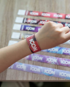 Logotipo único Eventos Uso Pulsera impermeable Uso de una sola vez Pulsera Tyvek duradera Sin revisiones - Product Image 5