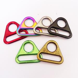 Hebilla de Conexión para Correa de Bolso con Anillos Triangulares Planos y un Orificio, Venta al por Mayor - Product Image 4