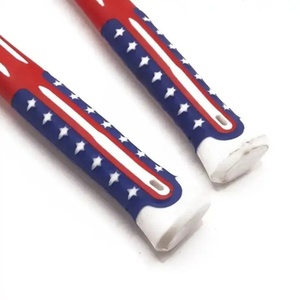 Marteau en acier à haute teneur en carbone, marteau à pierre lourd, chantier <span class=keywords><strong>de</strong></span> construction, multifonctionnel, manche en fibre, marteau carré, outils à main portables - Product Image 4