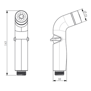 Портативный одноразовый распылитель для биде - Product Image 5