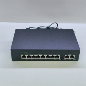 Factory OEM 8 Port PoE <b>Switch</b> 10/100Mbps 2Uplink Unmanaged Ethernet <b>Network</b> PoE <b>Switch</b> - Product Image 1