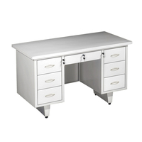 Prix de gros Table d'ordinateur Bureau d'ordinateur Design de bureau Bureau d'ordinateur en acier Table de bureau de secrétaire d'ordinateur