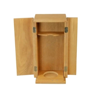 Caja de Regalo de Vino Rectangular de Madera MDF Enchapada en Fresno, Hecha a Mano y Personalizada para una Sola Botella, Precio Económico, para Almacenamiento de Artesanías - Product Image 4