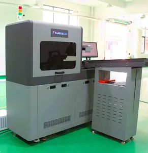 Printer UV 3D silinder/kerucut, printer putar 360 derajat silinder asli/kerucut, barang pemuatan dan pembongkaran otomatis