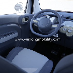 Tout nouveau mini voiture électrique 2 places Panda intérieur en cuir léger 220km batterie au lithium 90 km/h cabriolet gauche EEC L7E approuvé - Product Image 2