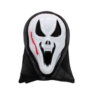<span class=keywords><strong>Masque</strong></span> de l'Ange de la Mort Halloween, <span class=keywords><strong>masque</strong></span> de cri, accessoire de visage effrayant pour le festival des fantômes - Product Image 6