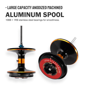 <span class=keywords><strong>Moulinet</strong></span> de pêche à lancer Noeby 25KG Max Drag, corps entièrement métallique, moulinets pour gros poissons en eau salée - Product Image 6