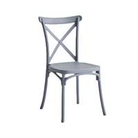 Chaises de salle à manger en plastique bon marché Meubles de cuisine Conteneurs de fauteuil en forme d'oreille de chat Chaise de meubles de jardin Mobilier d'extérieur