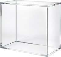Édition 30e Anniversaire : Boîte de Présentation Moderne et Portable pour Elite Trainer Box avec Couvercles Magnétiques, Résistante aux UV, en Acrylique Poli pour PTCG