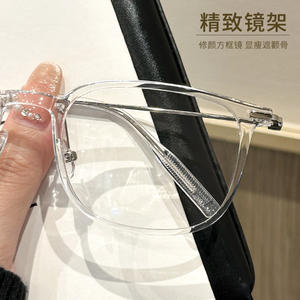 Montura de Gafas Transparentes Retro para Mujer, Rectangulares, Montura Completa, Material TR 85006, Origen Danyang - Product Image 1