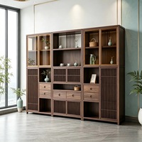 Armoire à vin de luxe personnalisée avec éclairage LED, présentoir à vin, mobilier de bar pour la décoration résidentielle