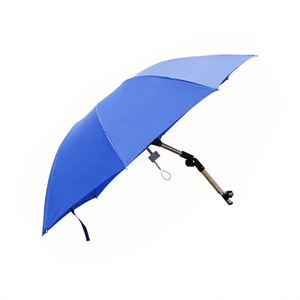 Hot Sale Hospital High Quality Waterproof Sun Rain <b>Windproof</b> Single Layer Fold Wheelchair <b>Umbrella</b> with Clamp - Product Image 6