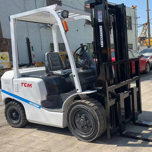 Montacargas Diésel TCM de 3 Toneladas de Excelente Rendimiento, Original Japonés Usado FD25T3, Alta Eficiencia para Manejo de Materiales en Almacenes, Bajo Consumo - Product Image 1