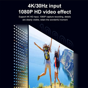 Adaptador USB-C 1080P para Transmisión en Vivo, Grabación de Videojuegos, Videoconferencias, Baja Latencia, Aleación de Aluminio para OBS, Xbox, Laptop, iPad, <span class=keywords><strong>iMac</strong></span> - Product Image 2