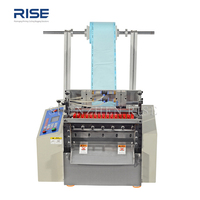 Machine automatique de fabrication de sacs en plastique à prix le plus bas, machine de découpe et de scellage de petits sacs en polyéthylène