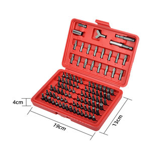 Jeu de 100 embouts de tournevis, embouts de sécurité de type Y à trois anneaux, embouts universels pour perceuses électriques avec étui - Product Image 4