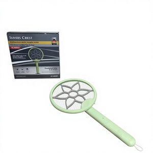 <span class=keywords><strong>Raqueta</strong></span> Eléctrica Plegable 2 en 1 para Atrapar Insectos, Matamoscas Recargable por USB, Trampa para Mosquitos para Interiores, Hogar y Jardín - Product Image 1