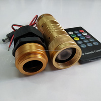 Moteur d'éclairage à fibre optique 10W cylindrique à changement de couleur RGB pour éclairage de toit de voiture et éclairage à fibre optique domestique