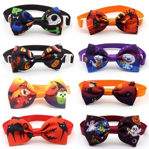 Réglable New Halloween <span class=keywords><strong>chien</strong></span> noeud papillon All Saints série chat <span class=keywords><strong>chien</strong></span> noeud papillon collier accessoires fabricants en stock - Product Image 5