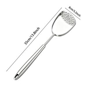 Triturador de Patatas de Acero Inoxidable 304, Machacador de Calabazas, Apto para Preparación de Alimentos para Bebés, Utensilios de Cocina - Product Image 2
