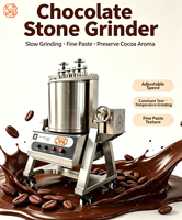 TUORONG Nouvelle Machine à moudre le cacao et le chocolat à meules en pierre de 120 lb, modèle Premier, pour petites et moyennes usines