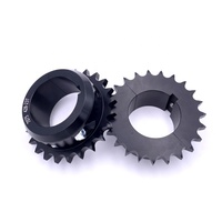 Pignon de karting Luckyway en aluminium CNC sur mesure, conception divisée 428 pour pièces et accessoires de karting