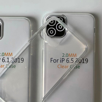 IVANHOE 2.0MM pour OnePlus 6 6T 5 5T One Plus Coques TPU transparentes pour OnePlus 8 8T 7 7T Nord N100 Coque transparente en silicone