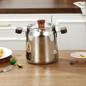 Récipient multifonctionnel en métal <span class=keywords><strong>de</strong></span> grande capacité pour graisse <span class=keywords><strong>de</strong></span> bacon Pot <span class=keywords><strong>de</strong></span> passoire à huile avec <span class=keywords><strong>panier</strong></span> <span class=keywords><strong>de</strong></span> <span class=keywords><strong>friteuse</strong></span> et pot <span class=keywords><strong>de</strong></span> filtre à huile - Product Image 4